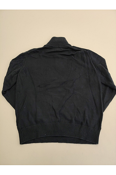 Marc O´Polo Pánský černý bavlněný pulovr se stojáčkem na zip Vel. XL | Marc O´Polo | obrázek 4