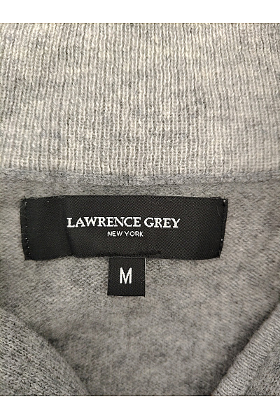 LAWRENCE GREY Pánský šedý kašmírový pulovr se stojáčkem Vel. US M | LAWRENCE GREY | obrázek 6