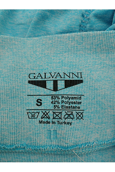 Galvanni Modré sportovní legíny s vysokým pasem Vel. S | Galvanni | obrázek 7