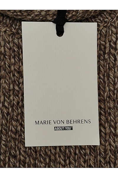 Maria Belless Hnědý vlněný oversized pulovr se spadlými rameny Vel. EU 38 | Maria Belless | obrázek 4