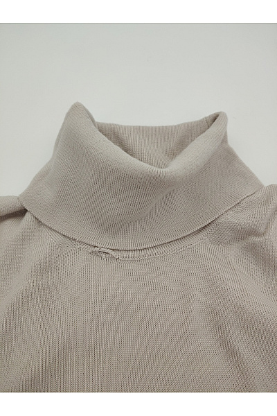 ALPHA STUDIO Dámský béžový vlněný rolák merino basic Vel. EU 52 | ALPHA STUDIO | obrázek 3
