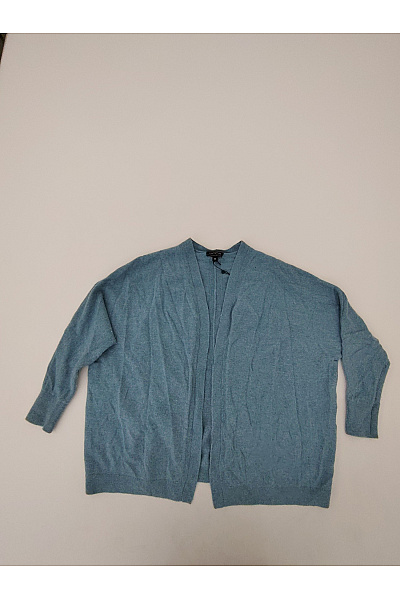 COMMA Dámský Vlněný Kardigan Oversized Modrý Vel. DE 40