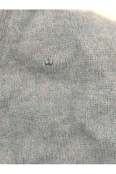 COMMA Dámský vlněný kardigan oversized modrý Vel. DE 40 | COMMA | obrázek 8