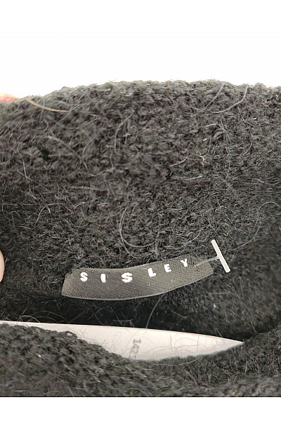 SISLEY Černý dámský rolák s dlouhým rukávem basic Velikost XL | SISLEY | obrázek 2