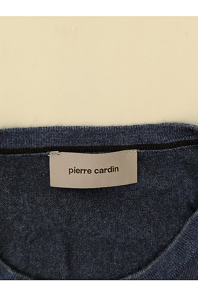 PIERRE CARDIN Dámský modrý vlněný pulovr merino basic Vel. L | PIERRE CARDIN | obrázek 4