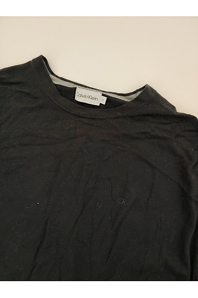 Calvin Klein Černý dámský pulovr s dlouhým rukávem basic Velikost XL | Calvin Klein | obrázek 3