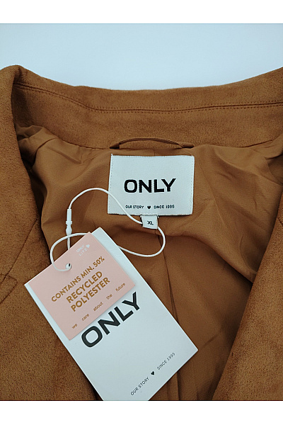 ONLY Hnědý dámský trenčkot s páskem Vel. XL | ONLY | obrázek 6