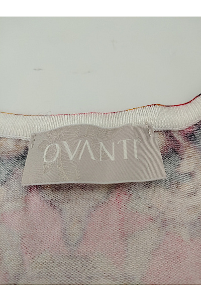 OVANTI Dámská halenka s dlouhým rukávem vzorovaná elegantní Velikost IT 46 | OVANTI | obrázek 4