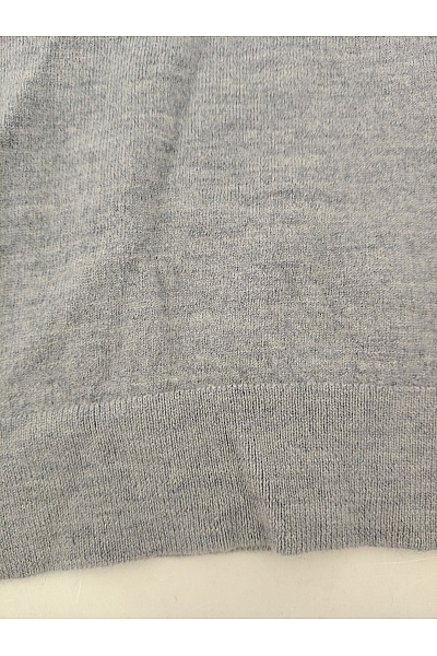 LAWRENCE GREY Pánský šedý pletený svetr na zip se stojáčkem basic Velikost US XL | LAWRENCE GREY | obrázek 3