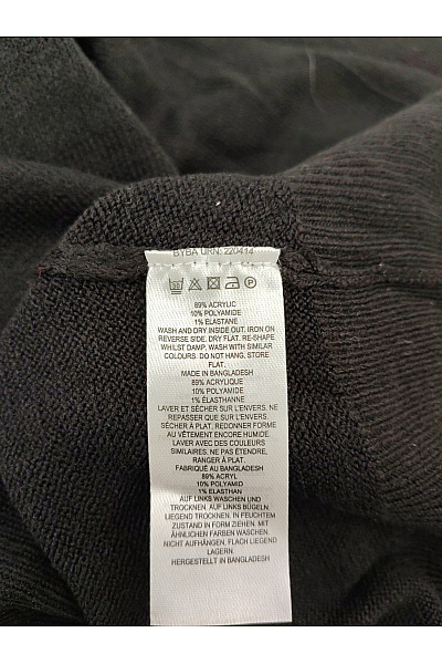 French Connection Černý dámský rolák oversized basic Vel. S | French Connection | obrázek 7