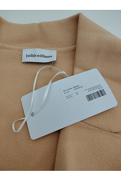Judith Williams Béžová pletená vesta s páskem elegantní | Judith Williams | obrázek 7