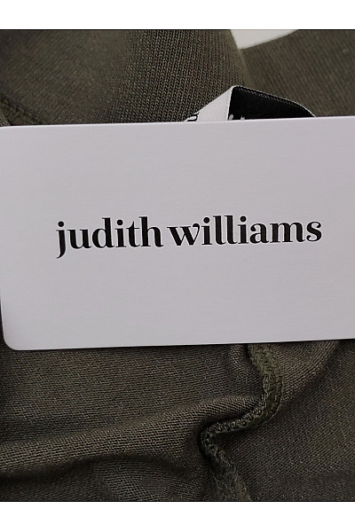 Judith Williams Khaki široké letní kalhoty s vysokým pasem Vel. DE 46 | Judith Williams | obrázek 5