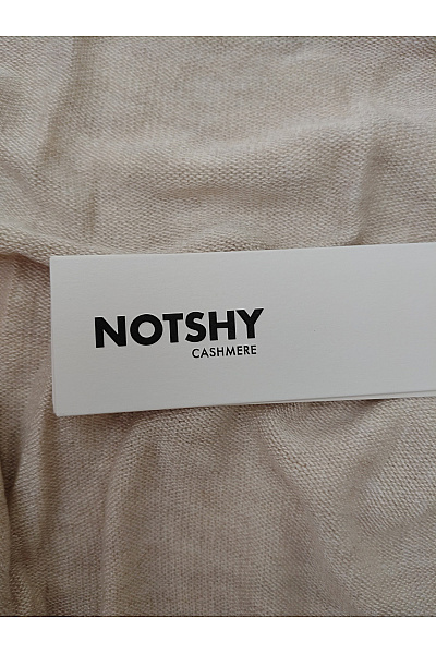 NOTSHY Béžový kašmírový kardigan do véčka Vel. XL | NOTSHY | obrázek 5