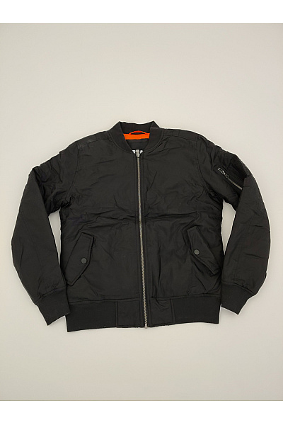 URBAN CLASSICS Černá dámská bomber bunda se zipem Vel. M | URBAN CLASSICS | obrázek 2