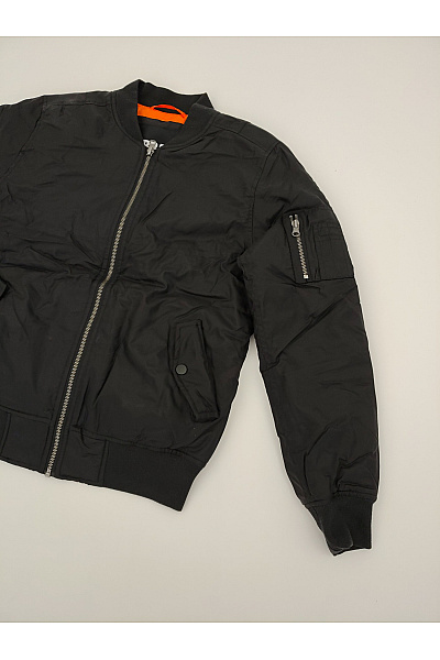 URBAN CLASSICS Černá dámská bomber bunda se zipem Vel. M | URBAN CLASSICS | obrázek 5