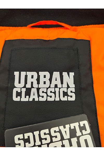 URBAN CLASSICS Černá dámská bomber bunda se zipem Vel. M | URBAN CLASSICS | obrázek 8