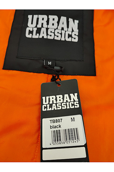 URBAN CLASSICS Černá dámská bomber bunda se zipem Vel. M | URBAN CLASSICS | obrázek 9