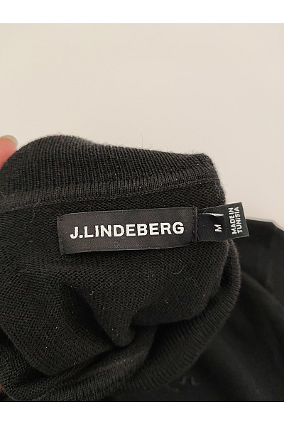 J.Lindeberg Černý dámský vlněný rolák merino basic Velikost M | J.Lindeberg | obrázek 5