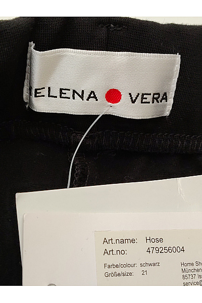 HELENA VERA Černé elegantní společenské kalhoty Vel. DE 21 | HELENA VERA | obrázek 6