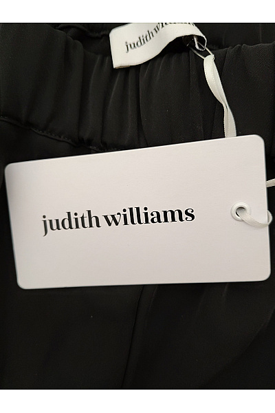 Judith Williams Černé široké Palazzo kalhoty s vysokým pasem Vel. DE 40 | Judith Williams | obrázek 4