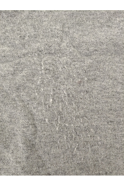 GANT Šedý vlněný pulovr s výstřihem do V basic Velikost XL | GANT | obrázek 4