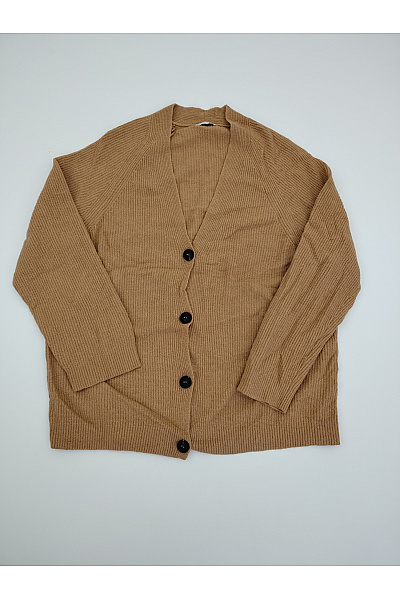 TOM TAILOR Hnědý pletený kardigan na knoflíky Velikost XL | TOM TAILOR | obrázek 2