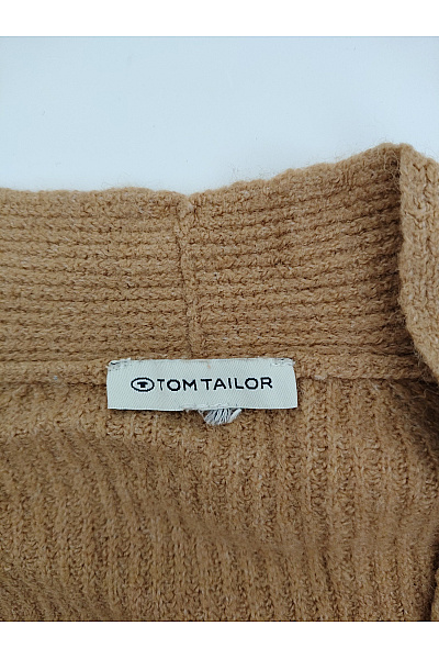 TOM TAILOR Hnědý pletený kardigan na knoflíky Velikost XL | TOM TAILOR | obrázek 5