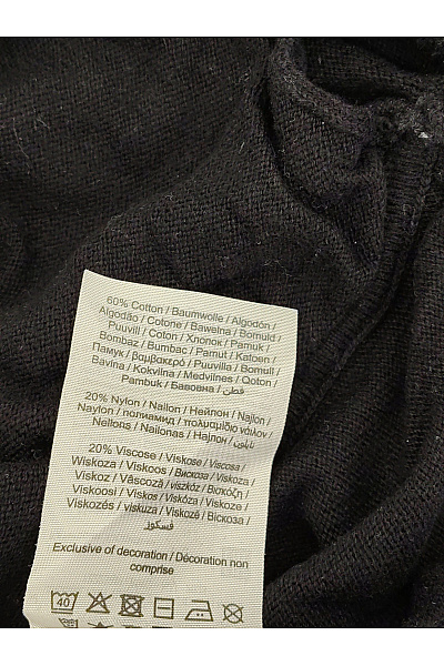 JACK & JONES Černý bavlněný pánský kardigan na zip se stojáčkem Velikost US XL | JACK & JONES | obrázek 7