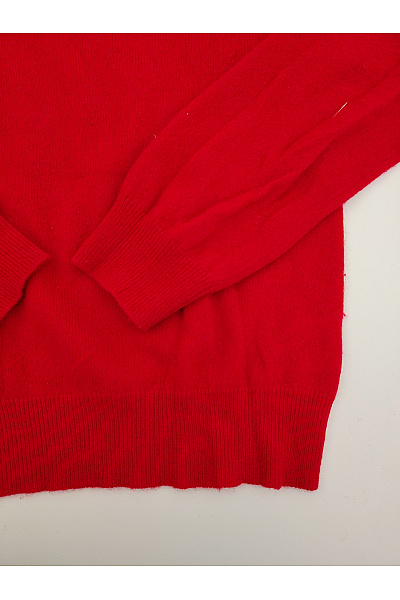 ABSOLUT CASHMERE Červený kašmírový rolák basic Velikost M | ABSOLUT CASHMERE | obrázek 2