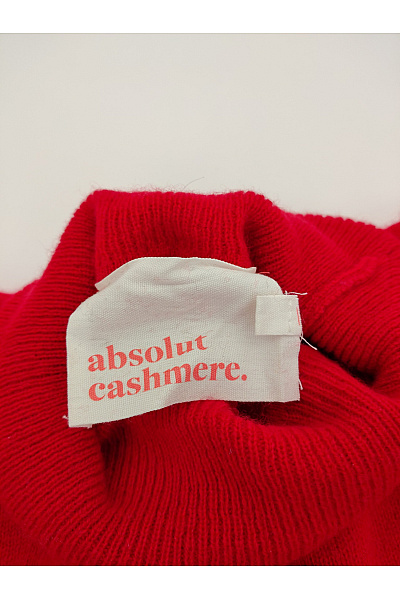 ABSOLUT CASHMERE Červený kašmírový rolák basic Velikost M | ABSOLUT CASHMERE | obrázek 5