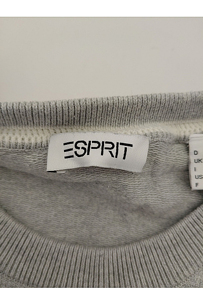 Esprit Šedý pruhovaný bavlněný pulovr s dlouhým rukávem Velikost L | Esprit | obrázek 6