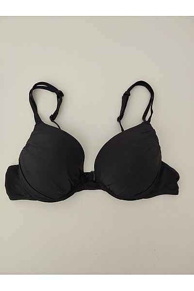 Černá push up podprsenka s kosticemi | Unimoda | obrázek 2