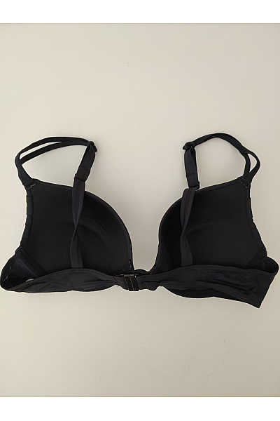 Černá push up podprsenka s kosticemi | Unimoda | obrázek 4