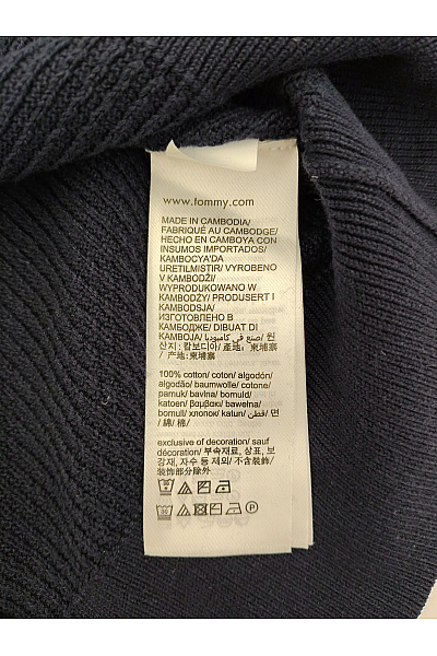 TOMMY HILFIGER Pánský pletený pulovr basic Vel. XS | TOMMY HILFIGER | obrázek 4