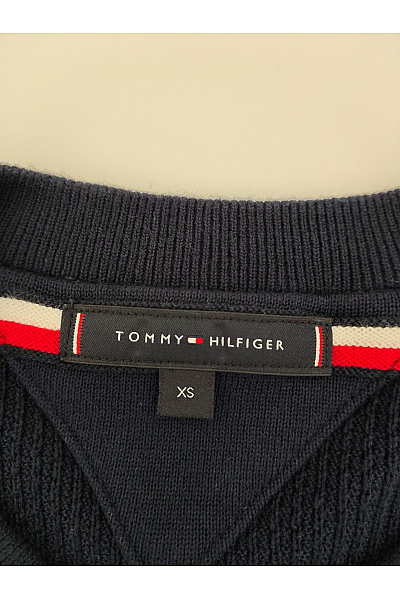 TOMMY HILFIGER Pánský pletený pulovr basic Vel. XS | TOMMY HILFIGER | obrázek 5