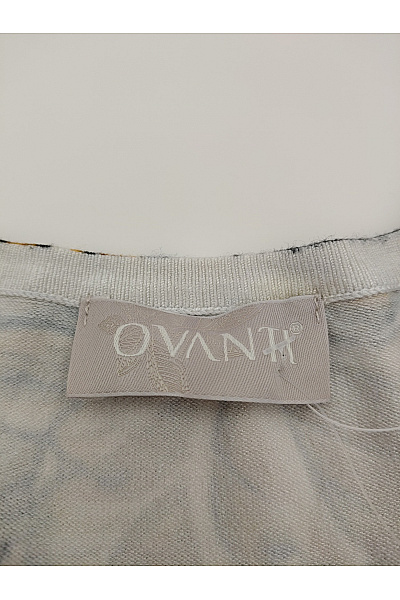 OVANTI Dámská halenka s krátkým rukávem a leopardím řetízkovým vzorem Vel. DE 44 | OVANTI | obrázek 2