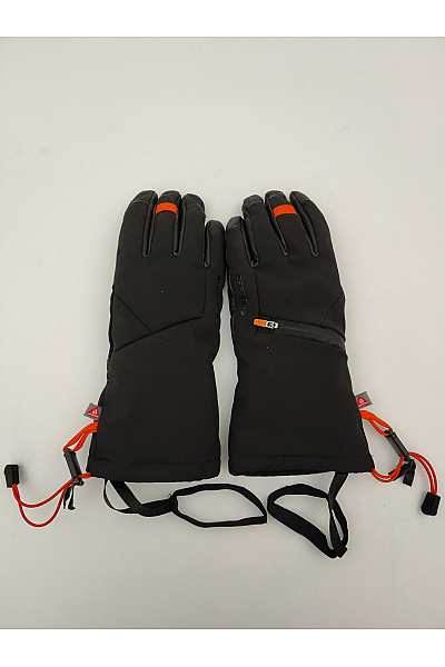 ICEPEAK Černé Outdoorové Rukavice Gorpcore Velikost 7-7 1/2
