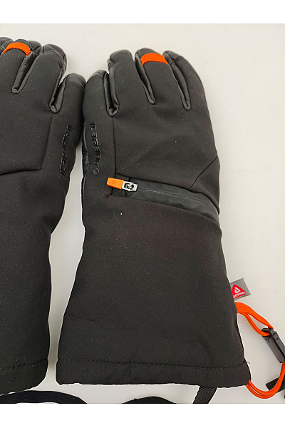 ICEPEAK Černé outdoorové rukavice gorpcore Velikost 7-7 1/2 | ICEPEAK | obrázek 3