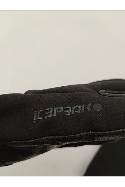 ICEPEAK Černé outdoorové rukavice gorpcore Velikost 7-7 1/2 | ICEPEAK | obrázek 5