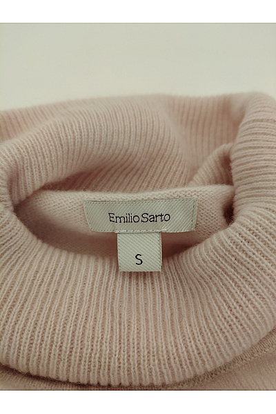 Emilio Sarto Dámský béžový kašmírový rolák basic Velikost S | Emilio Sarto | obrázek 6