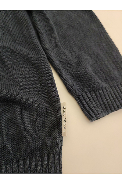Marc O´Polo Černý lněný pulovr basic Vel. XXL | Marc O´Polo | obrázek 2
