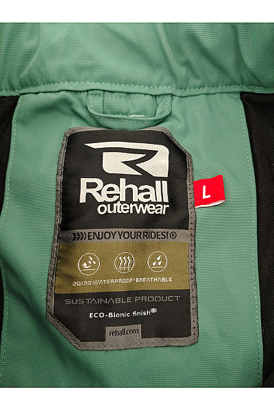 Rehall Zelené lyžařské cargo kalhoty s kapsami na hory Velikost L | Rehall | obrázek 5