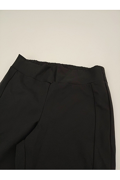 maloo Černé elegantní kalhoty s vysokým pasem Vel. DE 40 | maloo | obrázek 2