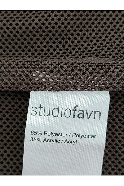 STUDIOFAVN Pánská hnědá chlupatá vesta bez rukávů se zapínáním Velikost L | STUDIOFAVN | obrázek 6