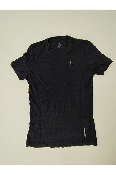 ODLO Černé funkční tričko s krátkým rukávem merino tencel Vel. L | ODLO | obrázek 2