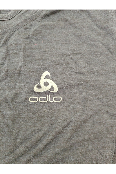 ODLO Černé funkční tričko s krátkým rukávem merino tencel Vel. L | ODLO | obrázek 4