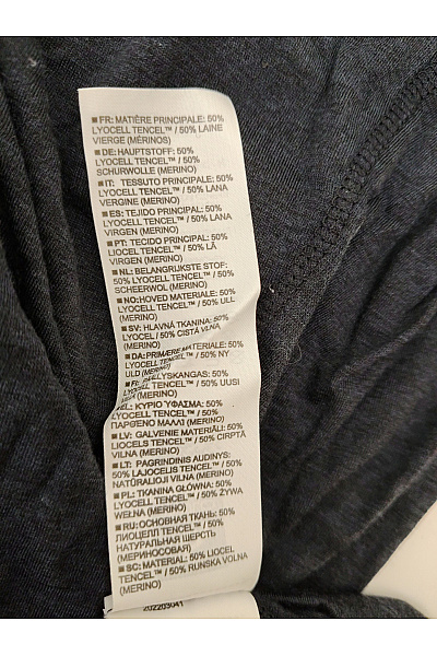ODLO Černé funkční tričko s krátkým rukávem merino tencel Vel. L | ODLO | obrázek 6
