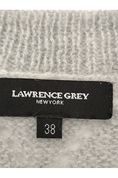 LAWRENCE GREY Šedý dámský pulovr s ažurovým vzorem Velikost EU 38 | LAWRENCE GREY | obrázek 7