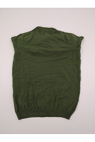 royal class Dámský kašmírový hedvábný pulovr khaki basic Velikost L | royal class | obrázek 6