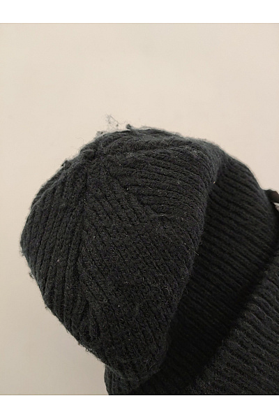 Nike Černé pletené čepice zimní outdoor Velikost 1Size | Nike | obrázek 5